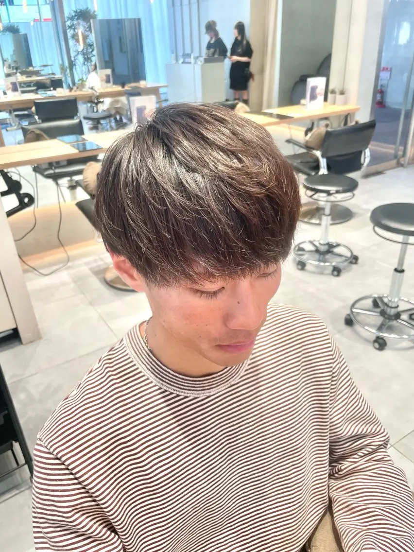 【メンズ限定】メンズカット&カラー+mbSh&トリートメントの写真