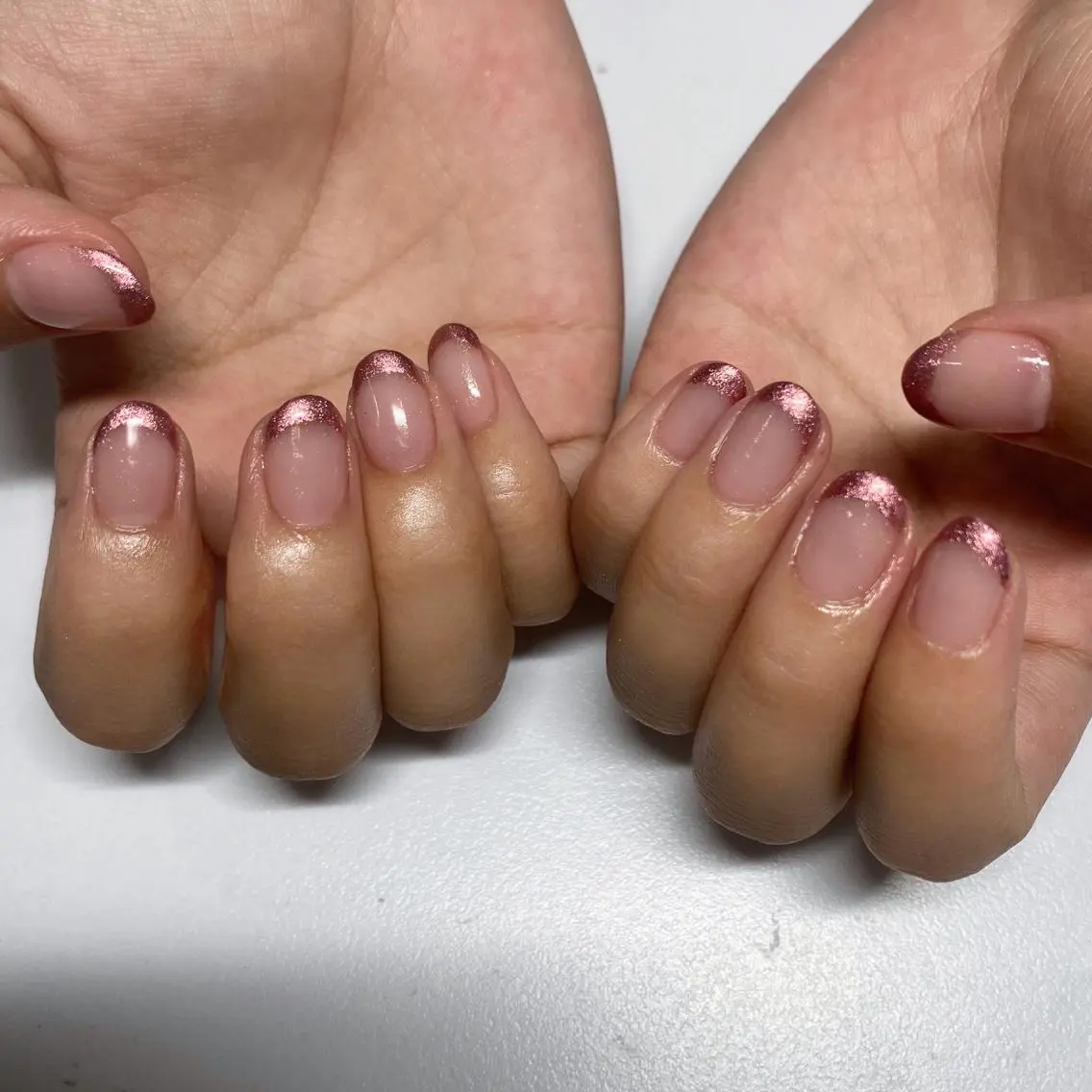 ネイル ミラーネイル y's　beauty 京橋店のネイルデザイン