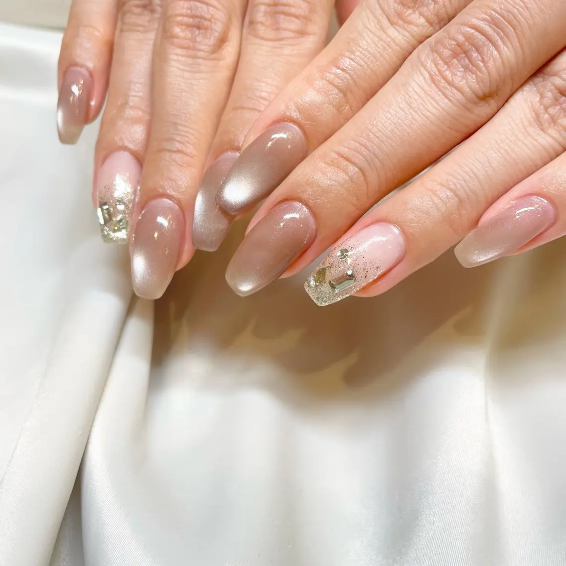 ネイル マグネットネイル ハンドネイル ui nailのネイルデザイン