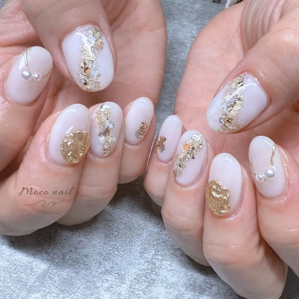 ネイル .. momoko🕊のネイルデザイン