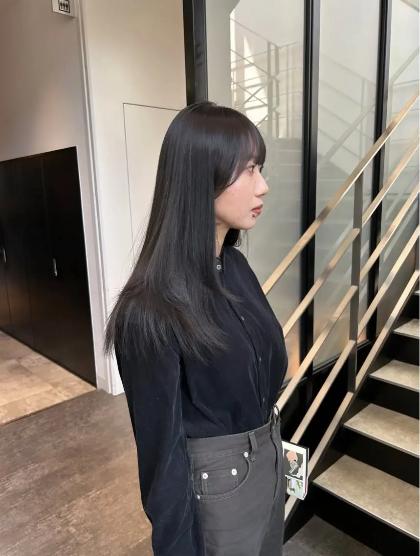 セミロング カラー カット ヘアカラー stylist 🌸 kana.のヘアスタイル