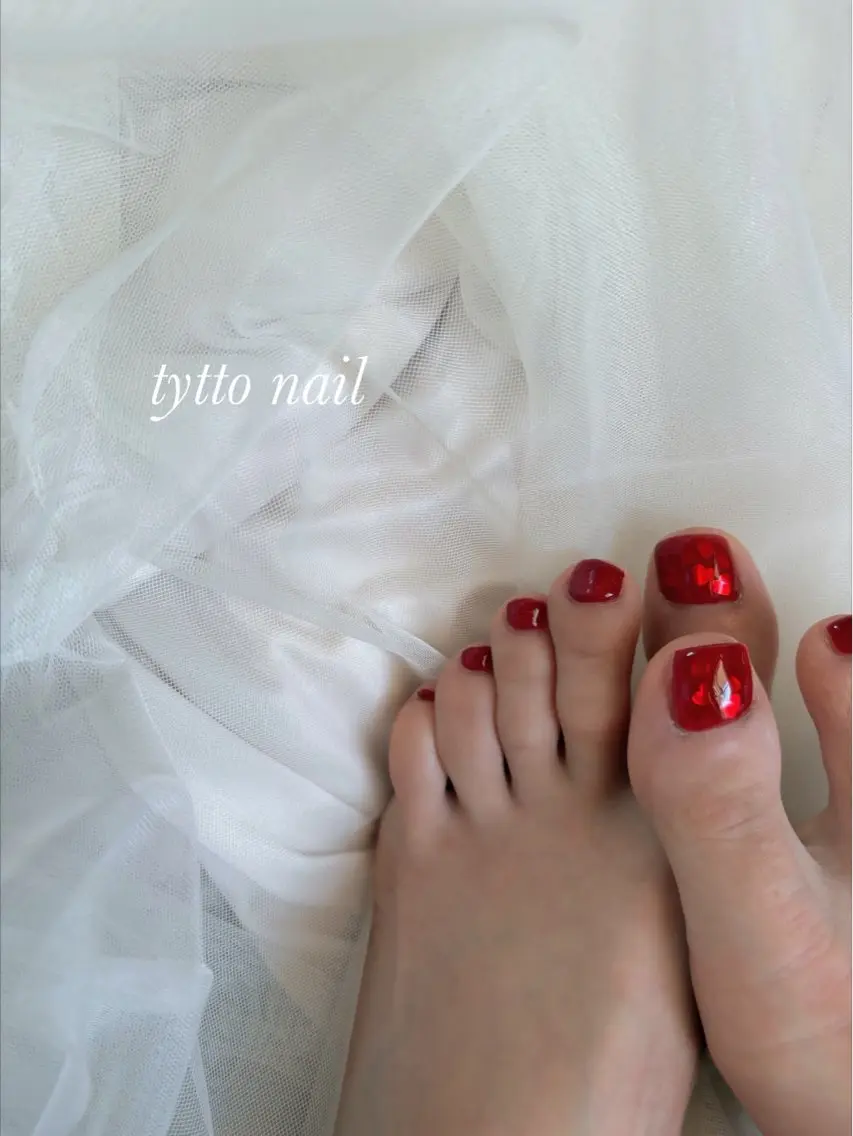 ネイル フットネイル tytto nail ❤︎eriのネイルデザイン