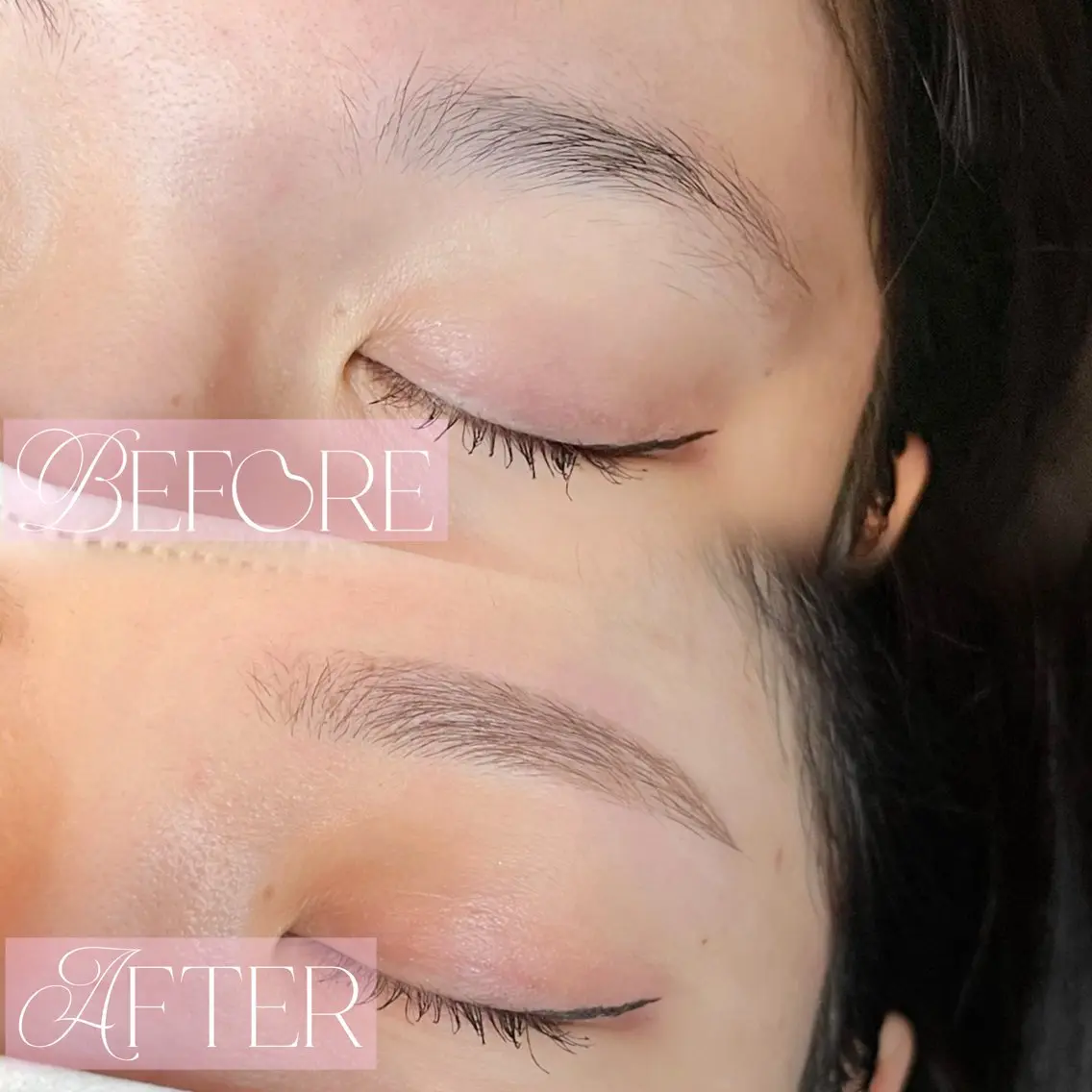 学割リピーター様限定🌟🎀 眉毛WAX+間引き+メイクなし🎀の写真