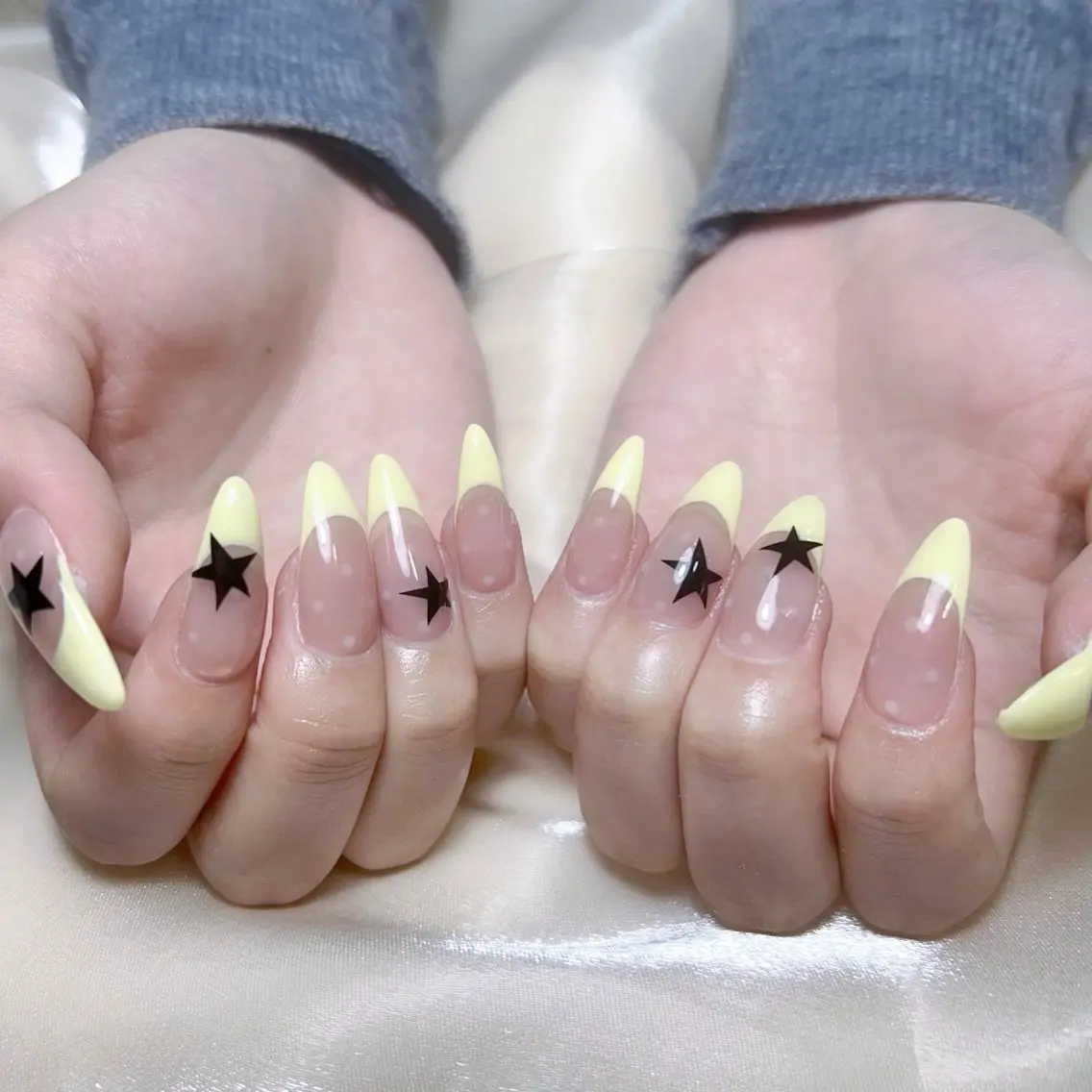 メンズ ネイル メンズ韓国風 アートネイル オーロラネイル ガーリー キラキラネイル ハンドネイル Nail salon 木にいるのネイルデザイン