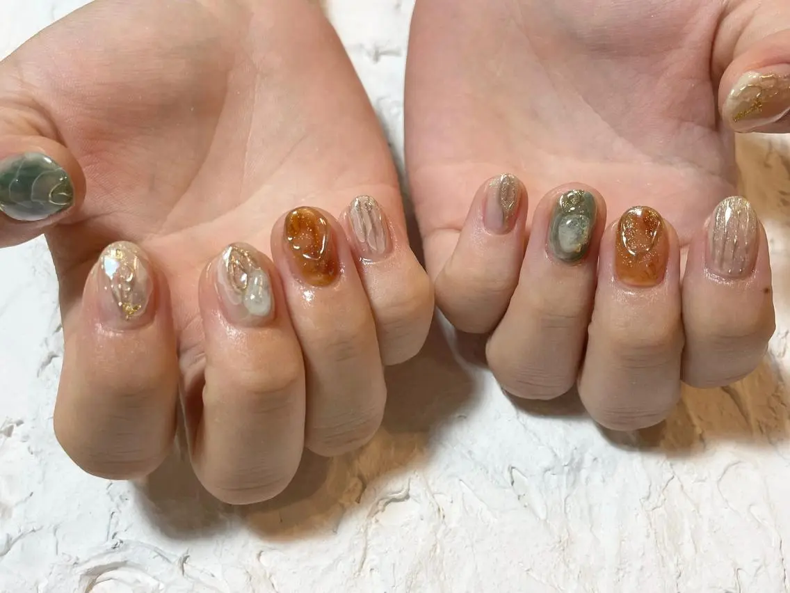ネイル ハンドネイル sabo... nailのネイルデザイン