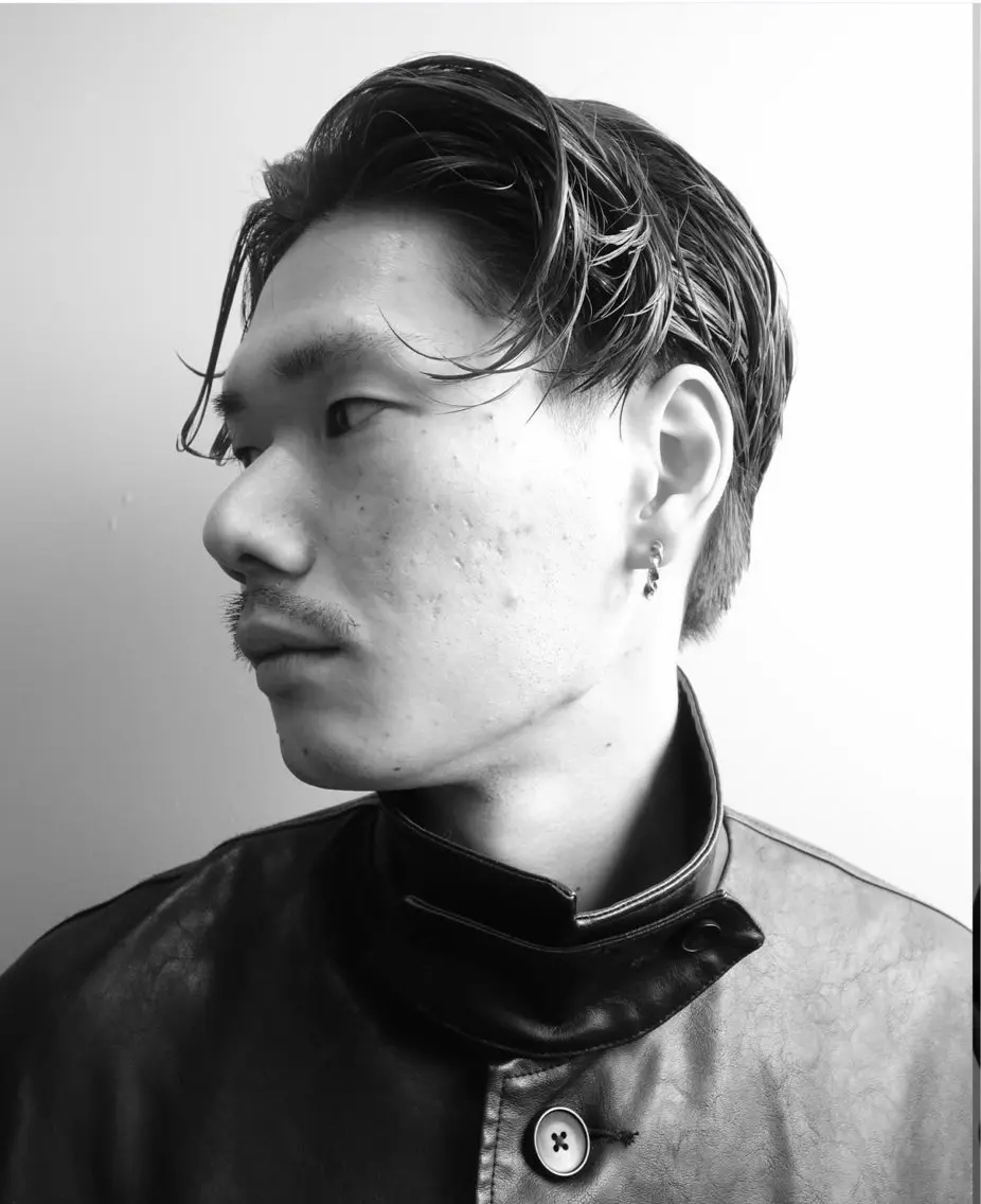 パーマ メンズ 矢川 晄士朗のヘアスタイル