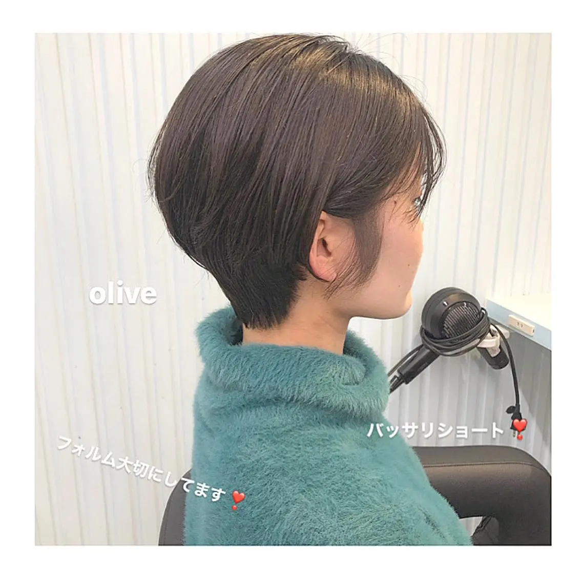 ショート カラー ショートヘア レイヤーボブ/ボブ 仲川和人のヘアスタイル