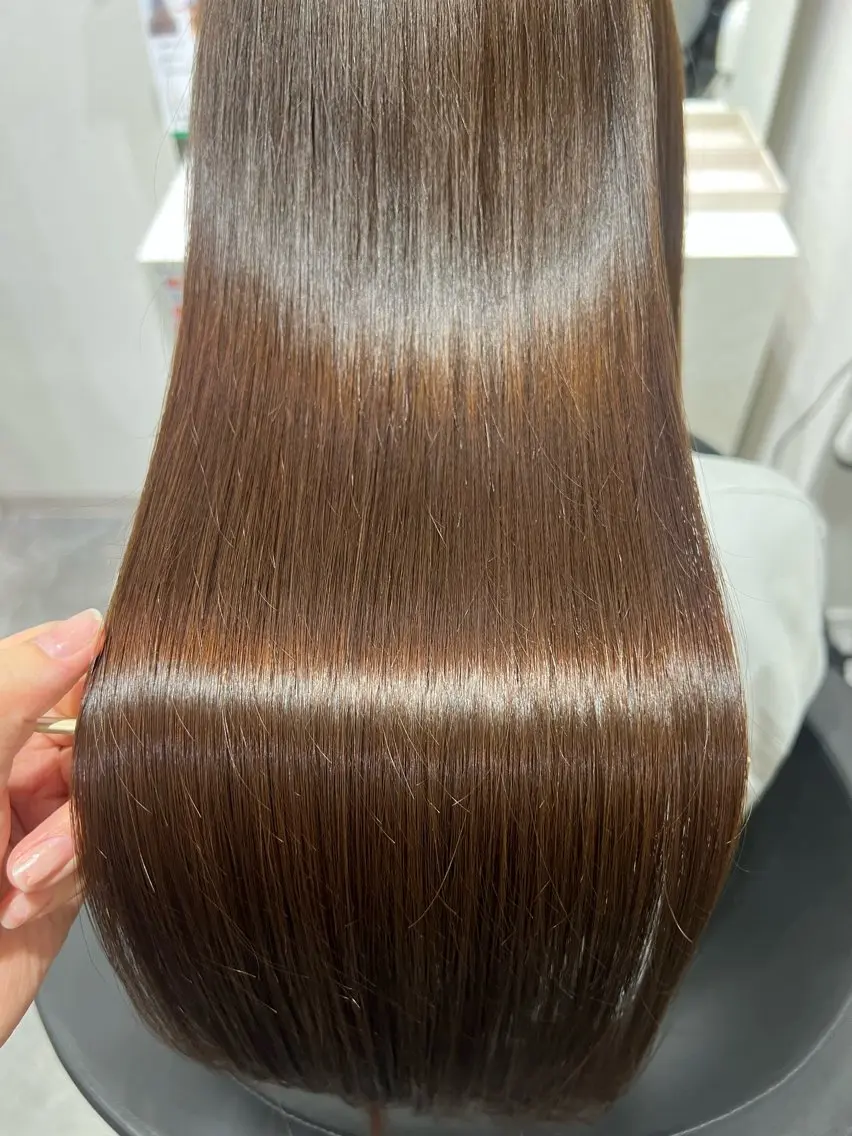 ロング カラー ベージュカラー ブラウンカラー ブラウンベージュ 透明感カラー ダブルカラー ヘアカラー 🫧艶カラー/ Hanano🫧のヘアスタイル