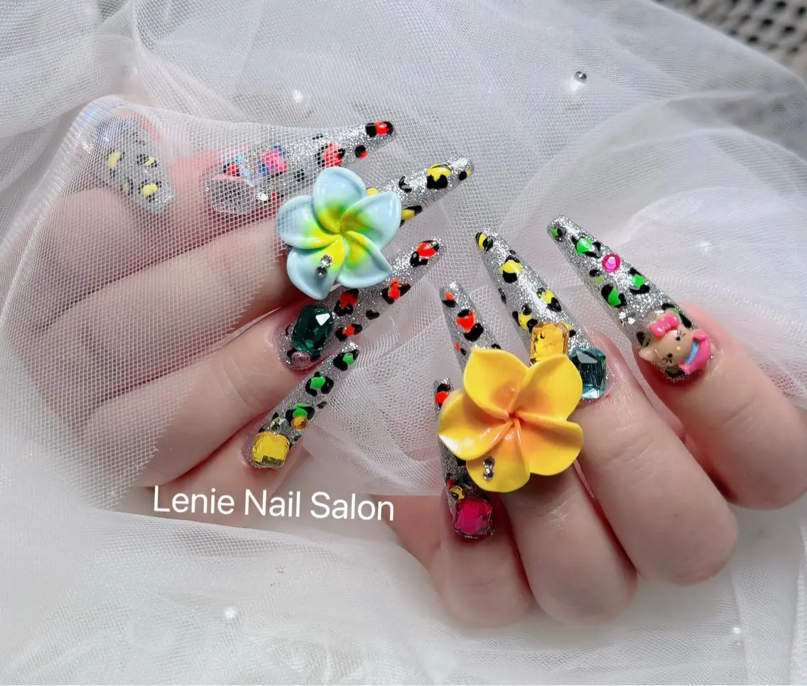 ネイル アートネイル 韓国ネイル 持ち込み ワンホンネイル ハンドネイル Lenie Nail Salonのネイルデザイン