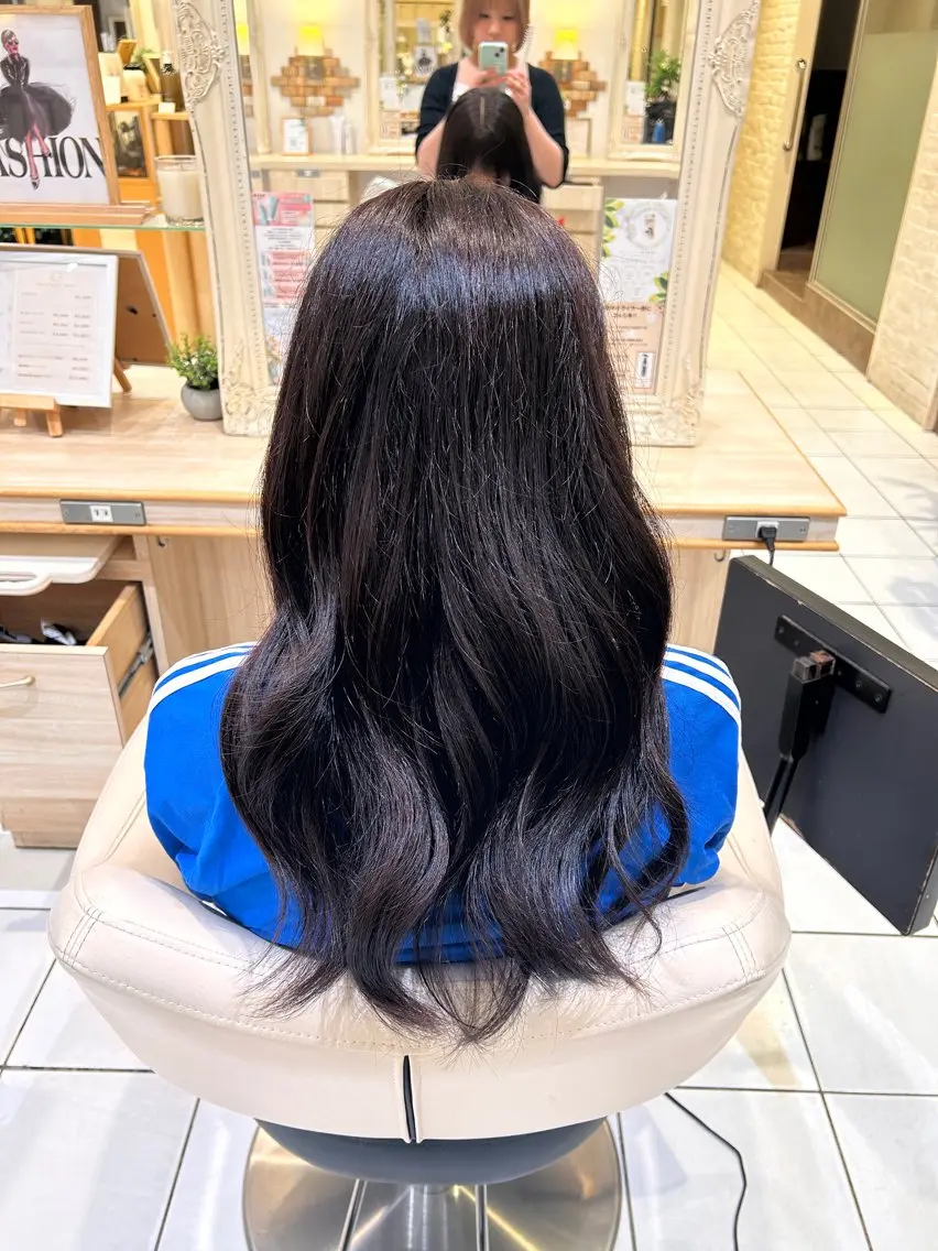 カラー 透明感カラー🩷 Nozomiのヘアスタイル