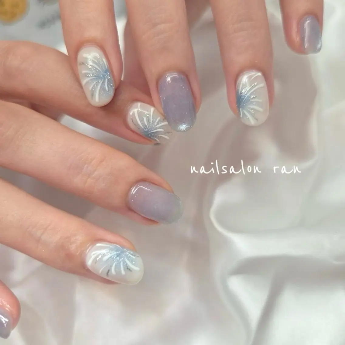 ネイル ハンドネイル ハンドケア nailsalon ranのネイルデザイン