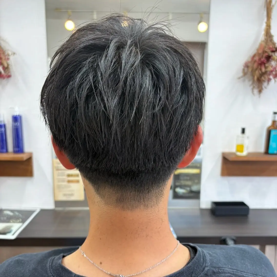 ショート メンズ monde 西田店のヘアスタイル
