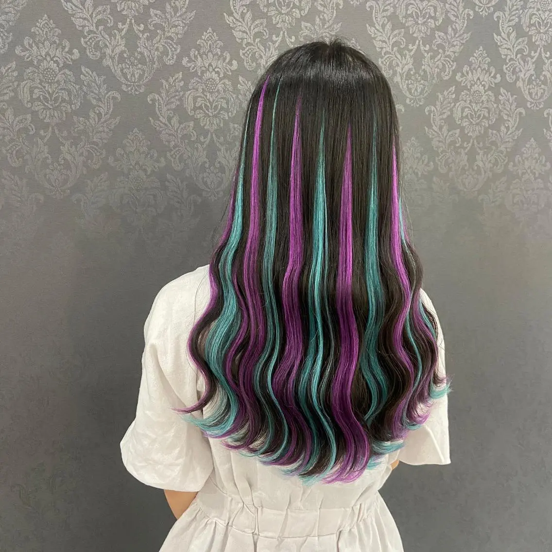 ロング シールエクステ KUMA🧸のヘアスタイル