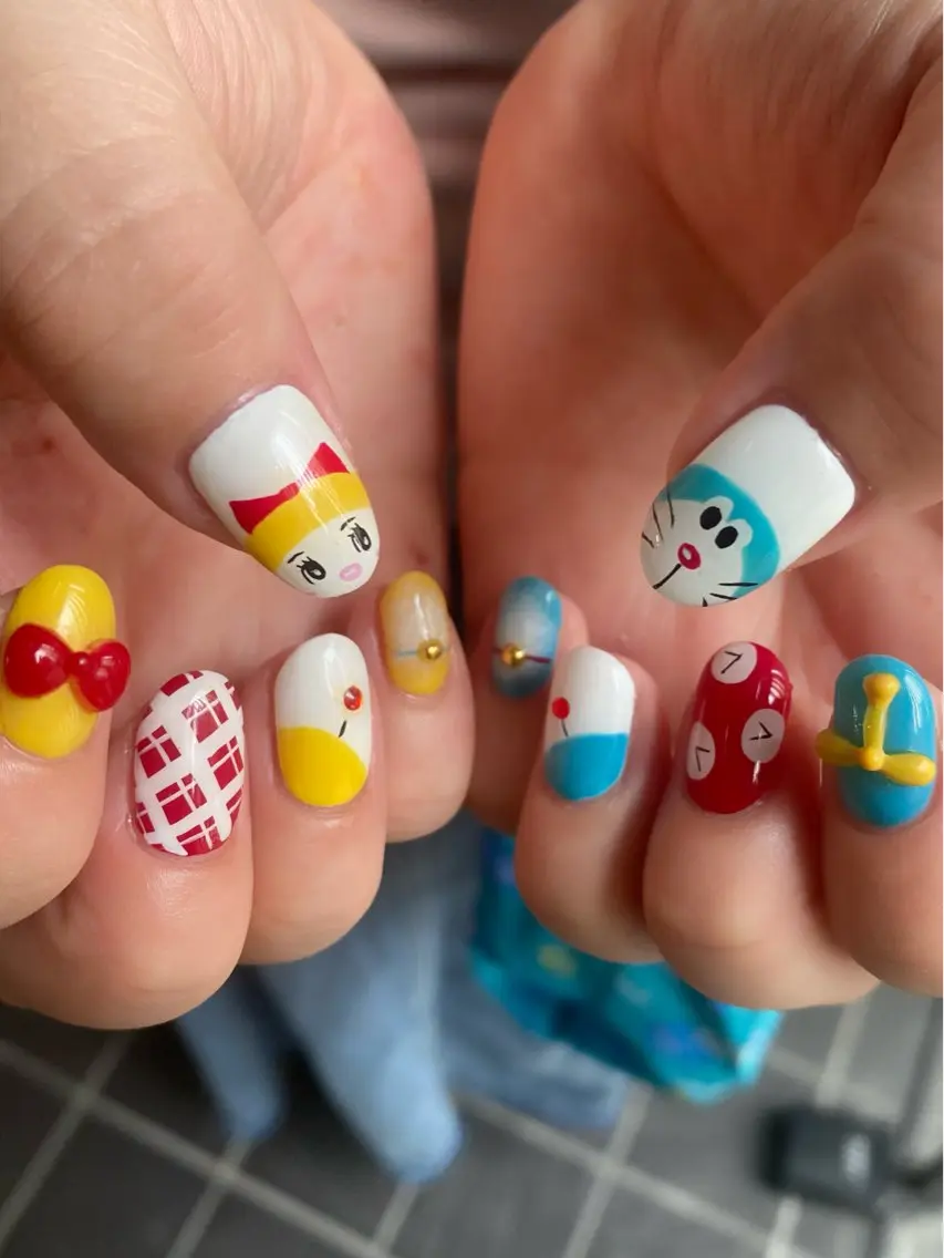 ネイル ハンドネイル nano/きもかわ nail🐬🫧のネイルデザイン