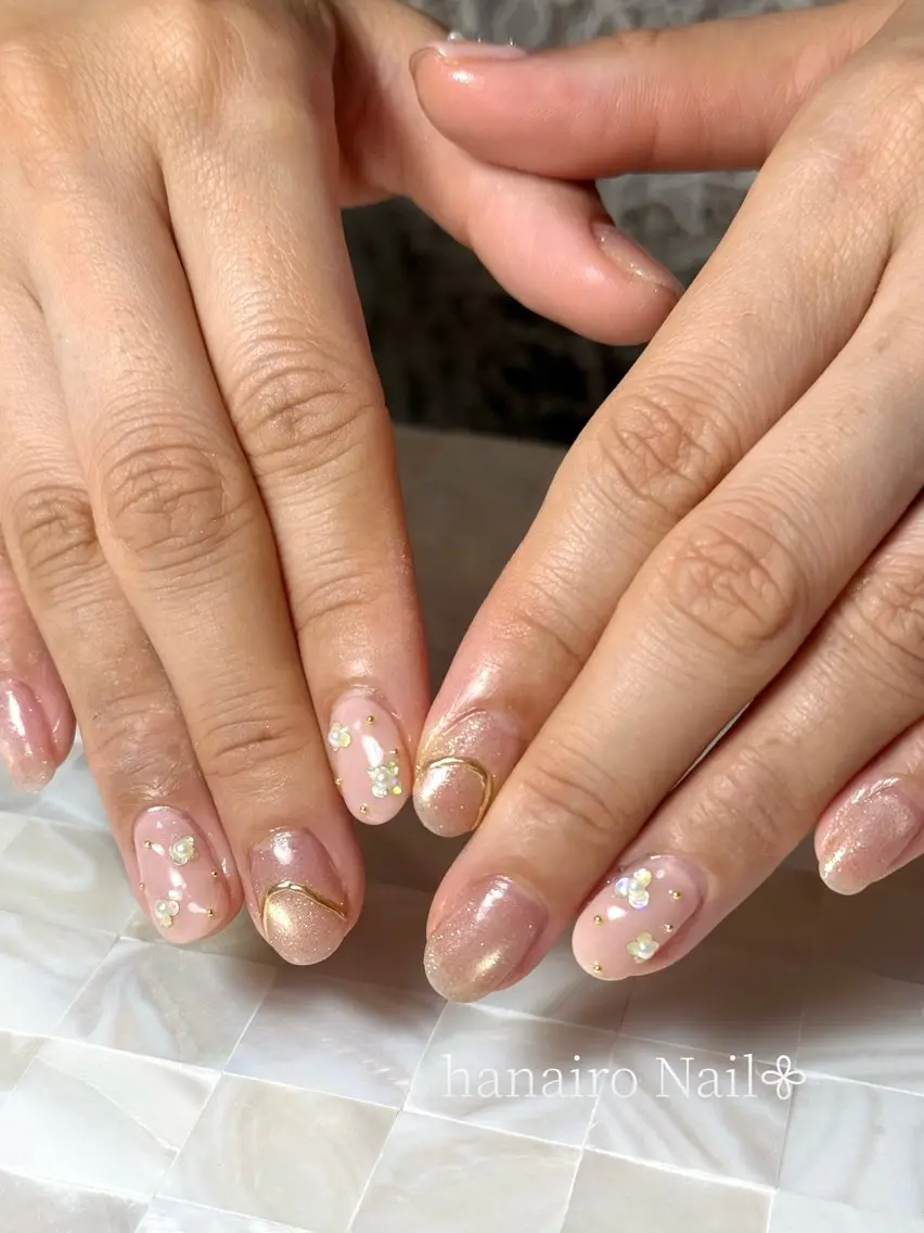 ネイル ハンドネイル hanairo Nailのネイルデザイン