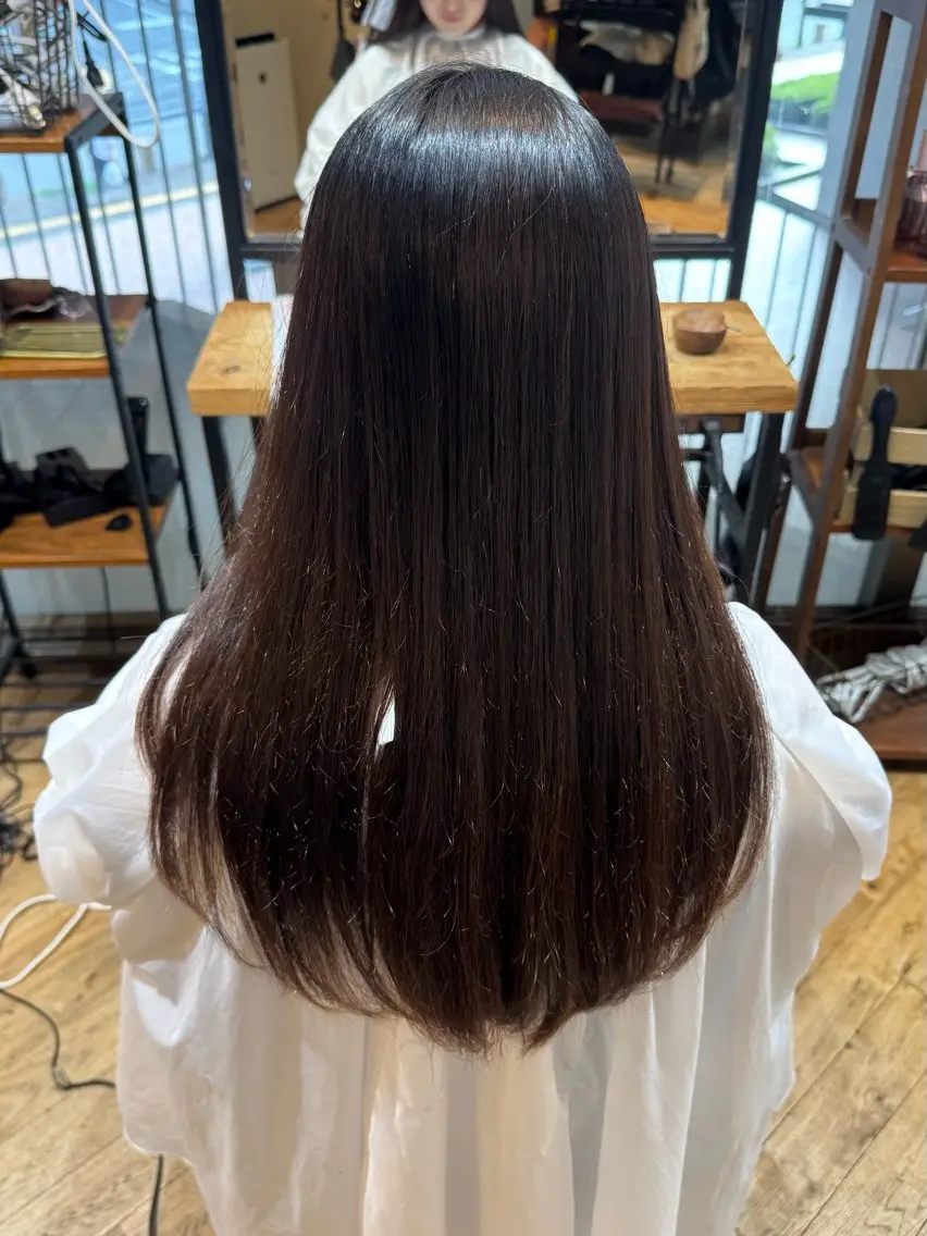 ロング 波多野 麻由のヘアスタイル