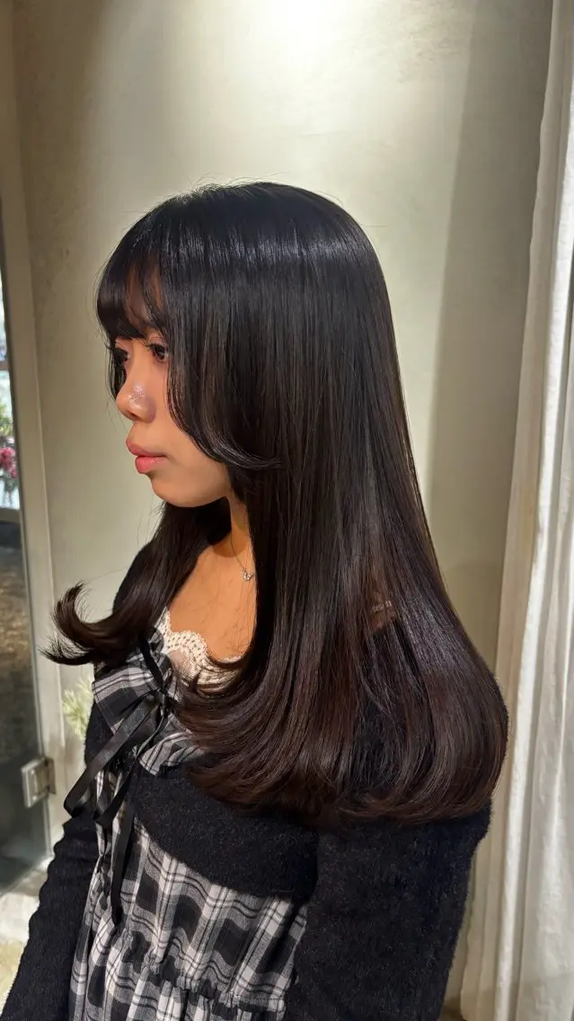 カラー ヘアカラー トリートメント Asumi/透明感 暖色カラーのヘアスタイル