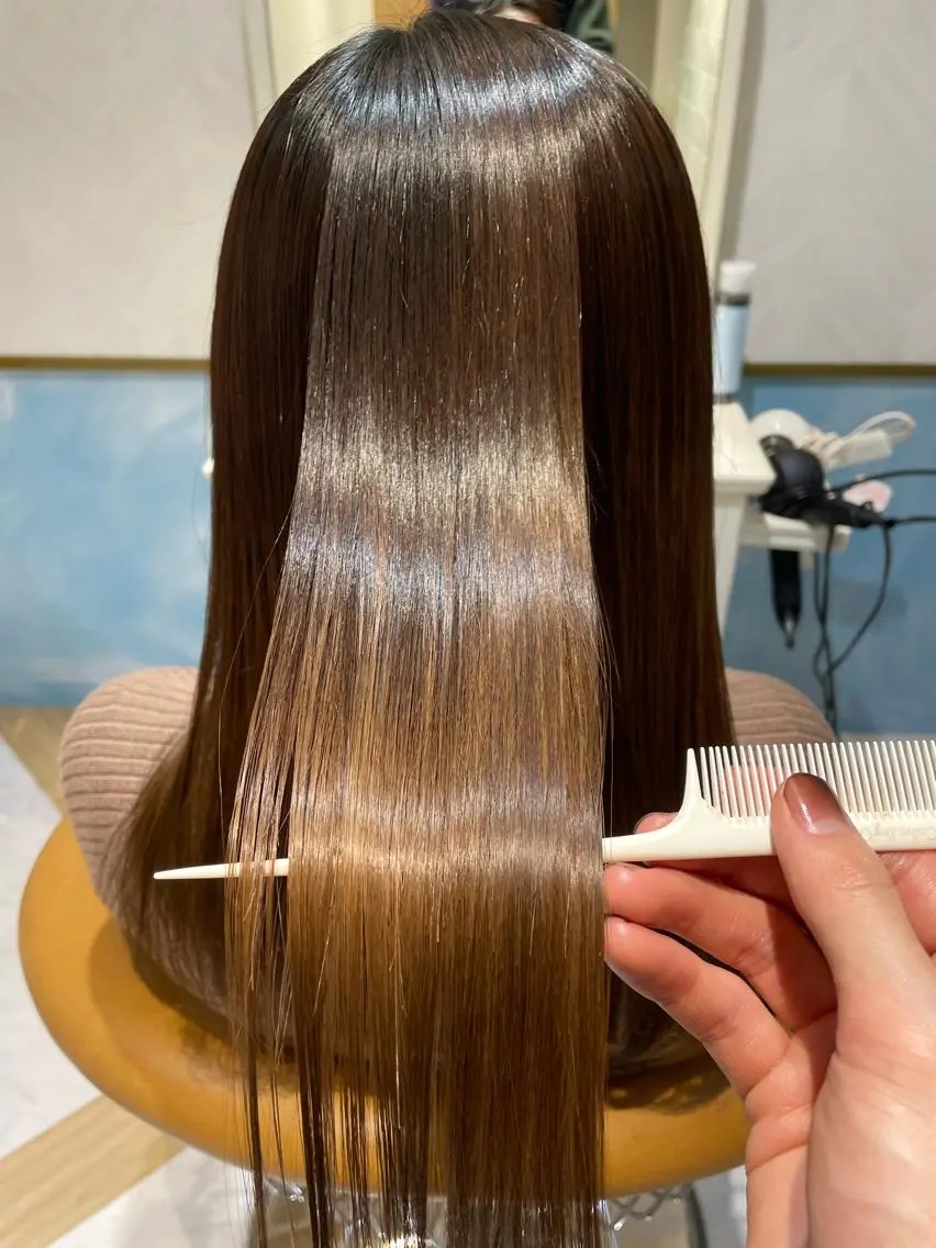 【💖美しすぎる髪になれるトリートメント💖】酸熱トリートメント🌟ハリコシUP❣️究極のトリートメント❣️の写真