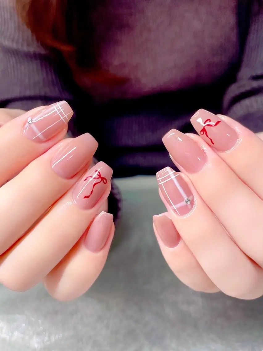 ネイル ストーンネイル ハンドネイル Nailist suzuのネイルデザイン