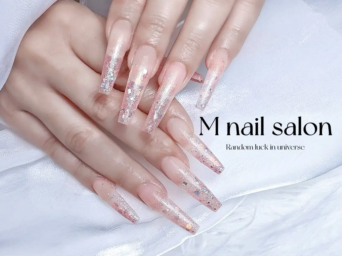 ネイル ハンドネイル M🌷nail 長さだし専門店のネイルデザイン