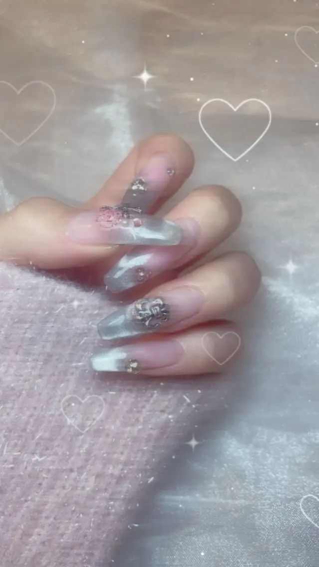 ネイル ハンドネイル nail salon peachのネイルデザイン