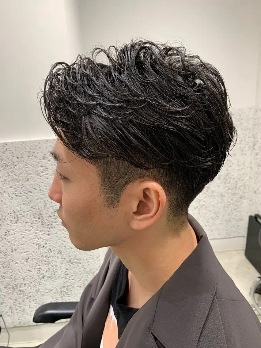 ショート パーマ カット パーマ ✂︎ wakano shinpei✂︎のヘアスタイル