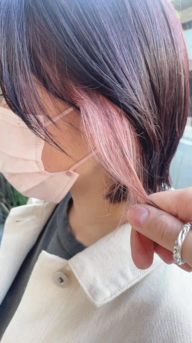 ショート カラー ヘアカラー Say. Reeのヘアスタイル
