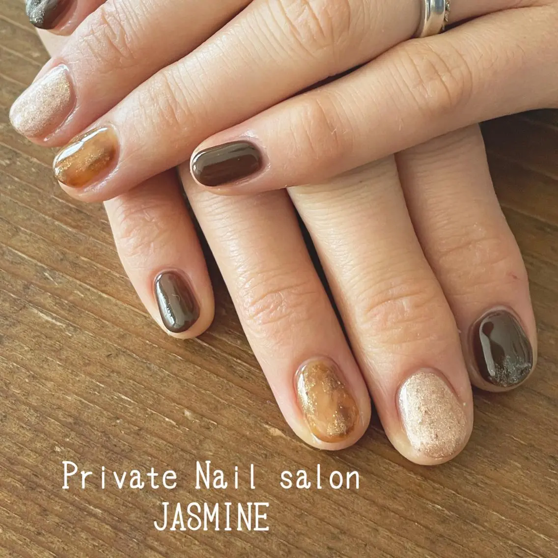 ネイル ニュアンスネイル Nail salon JASMINEのネイルデザイン