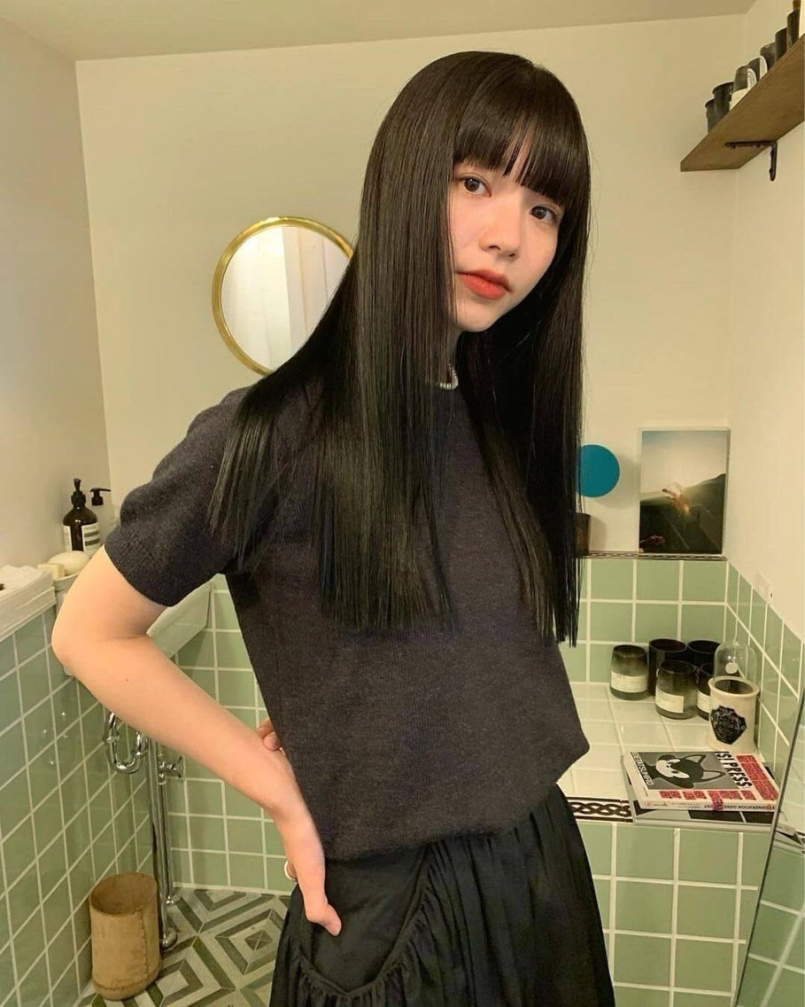 U24ミニモ学割💟酸性ストレート+透明感カラー+クイックトリートメントの写真