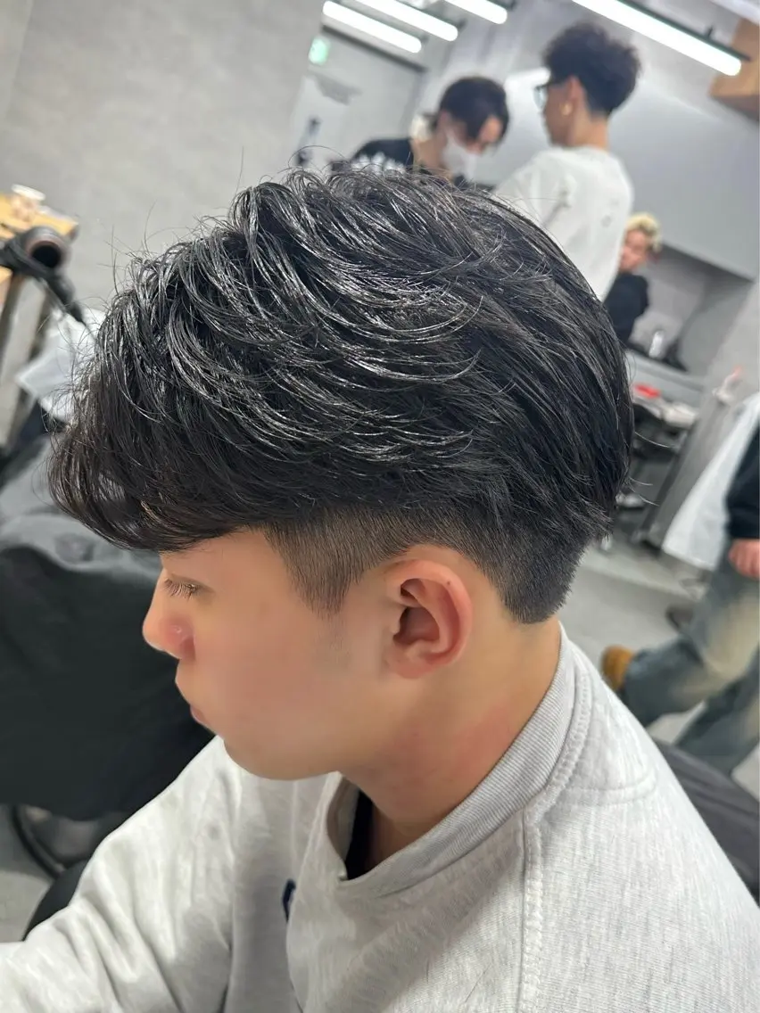 パーマ メンズ メンズパーマ カット パーマ トリートメント ヘッドスパ ヘアセット 🔥 メンズ 特化🔥RAIのヘアスタイル