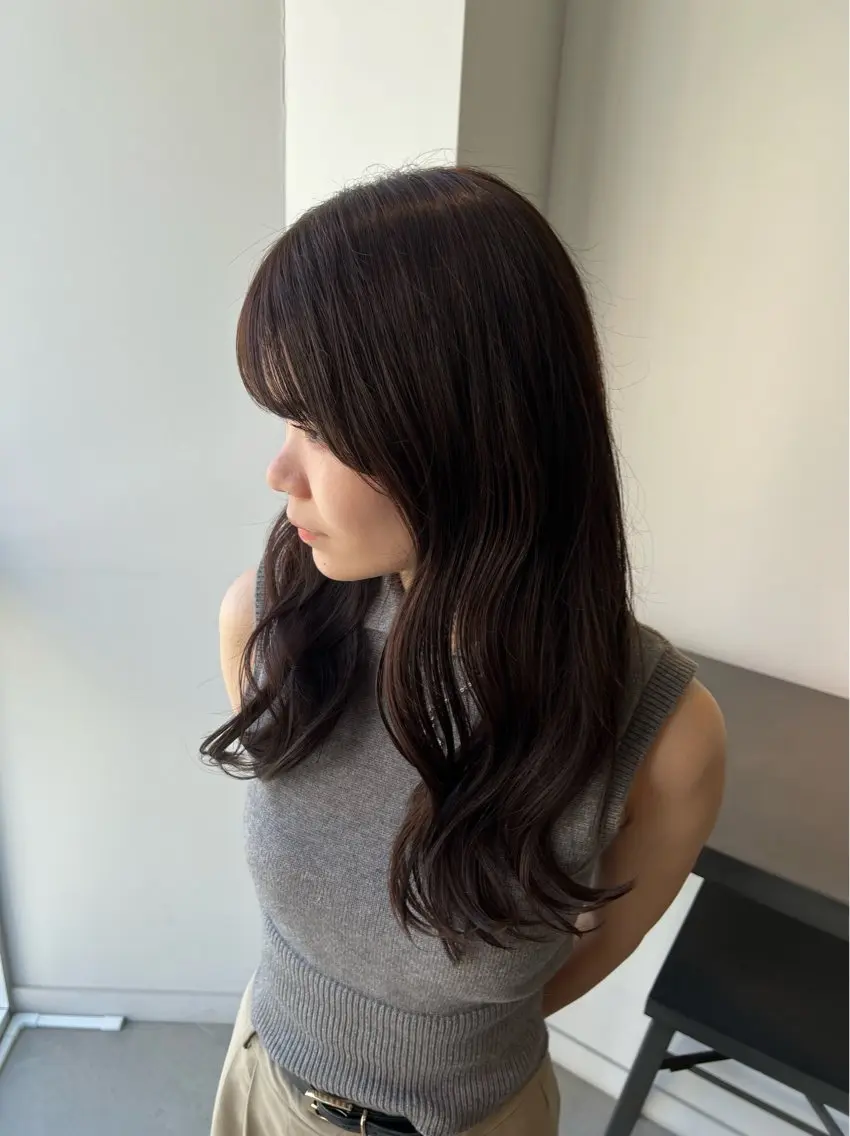 ロング カット ヘアカラー Kako🫧⭐️ アシスタント/モデルのヘアスタイル