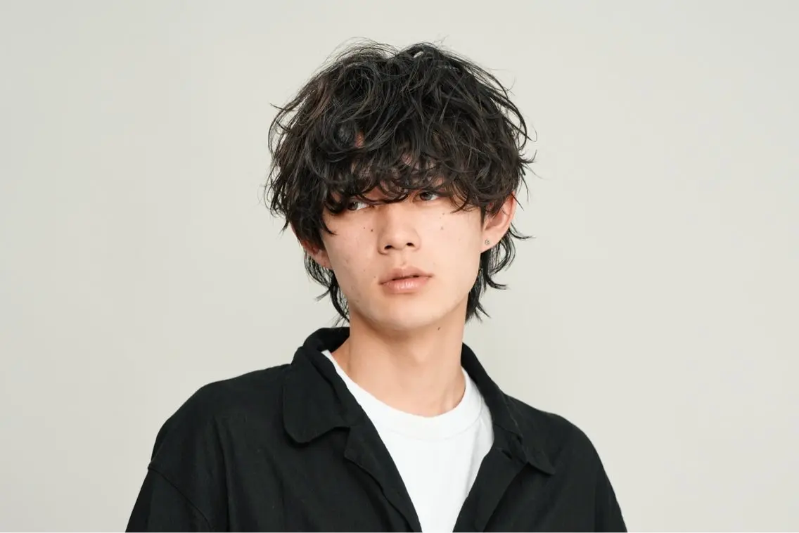 ショート パーマ メンズ カット パーマ 【メンズ特化】 池田大成✂︎のヘアスタイル