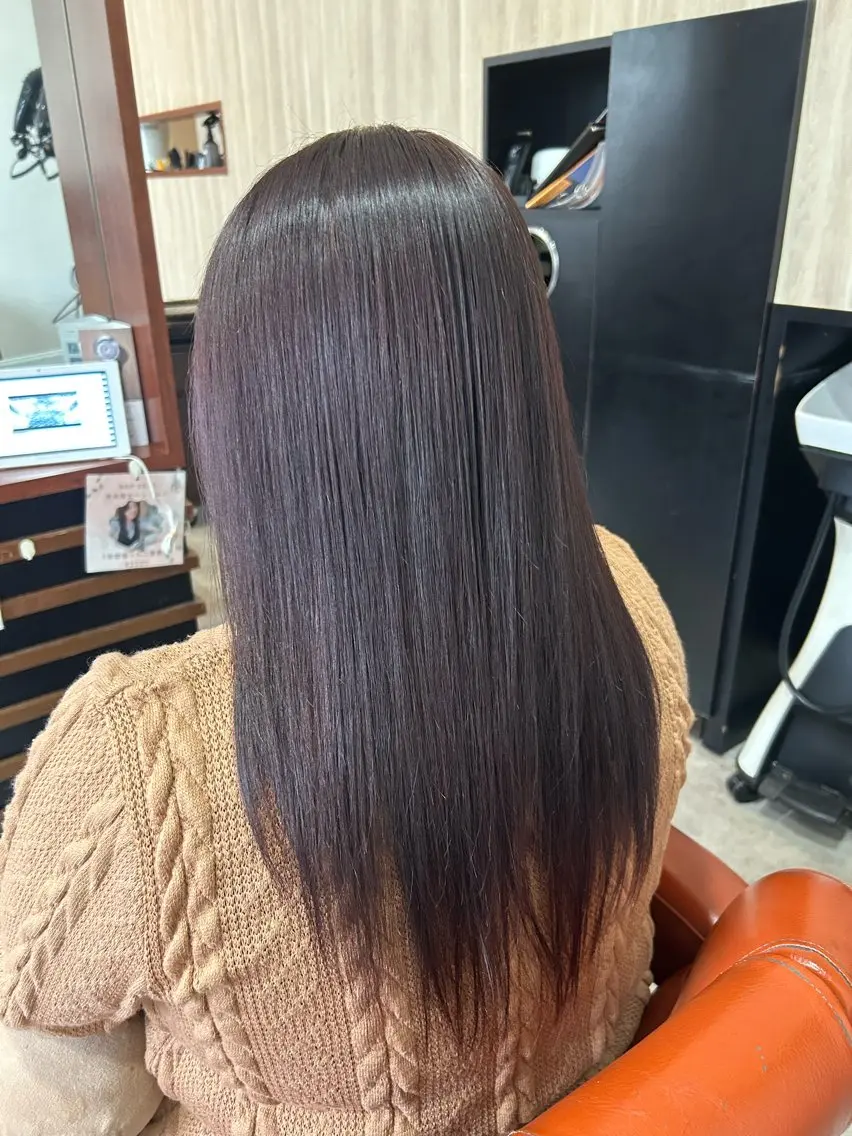 カラー ヘアカラー トリートメント 梅地 湊太/カラーモデルのヘアスタイル