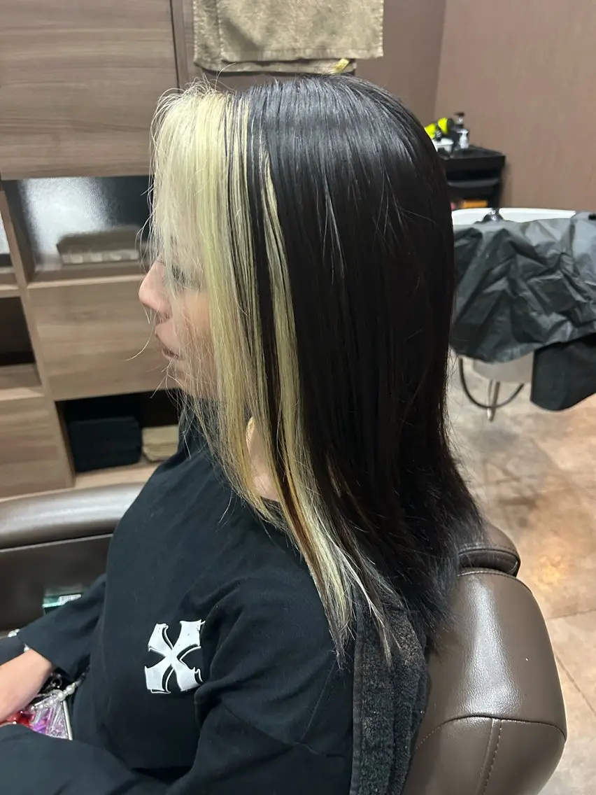 ミディアム カラー ミストバング カラーモデル募集中☆ takumiのヘアスタイル