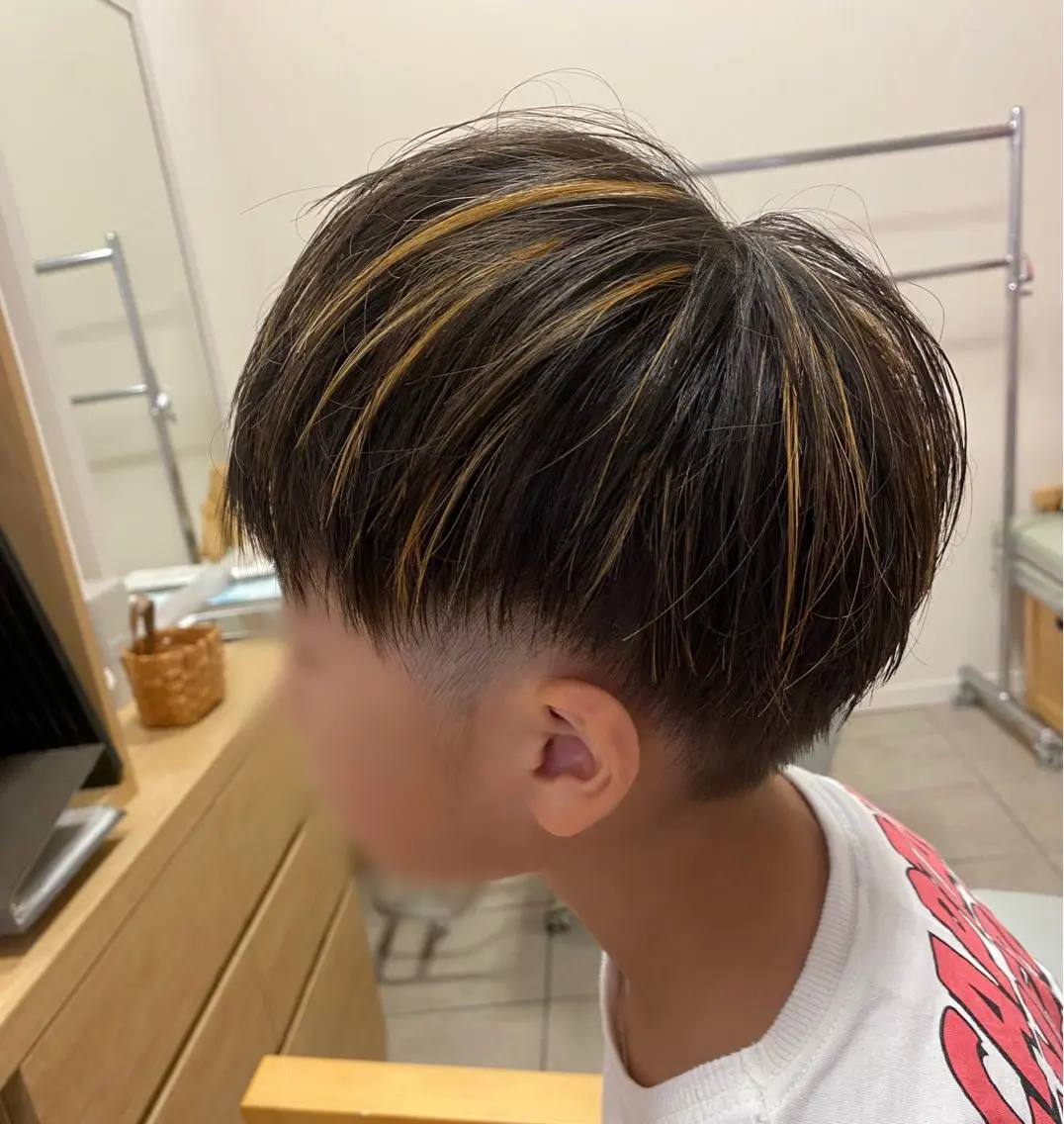 キッズ キトウ リナのヘアスタイル