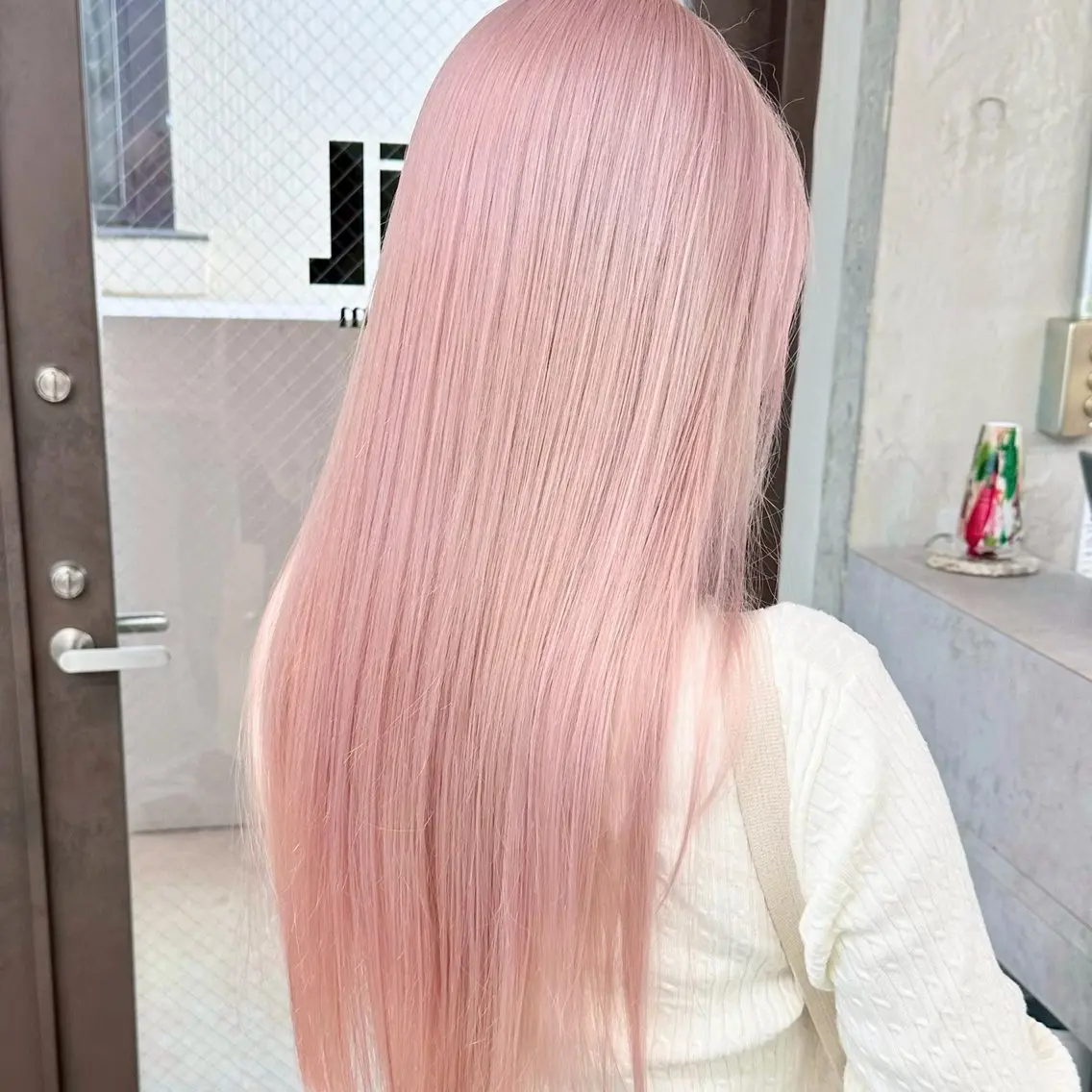 【ミニモ限定価格❕リタッチのみの方】根本ブリーチ(ケア込)+艶カラー+トリートメント🧚🏻♀️✨の写真