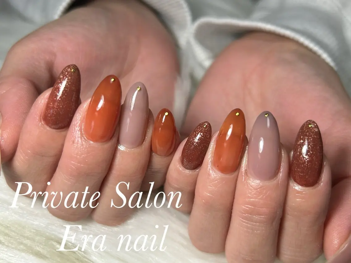 ネイル ワンカラーネイル ハンドネイル Era nailのネイルデザイン