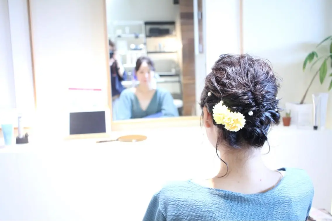 ヘアアレンジ creep hair nozomiのヘアスタイル