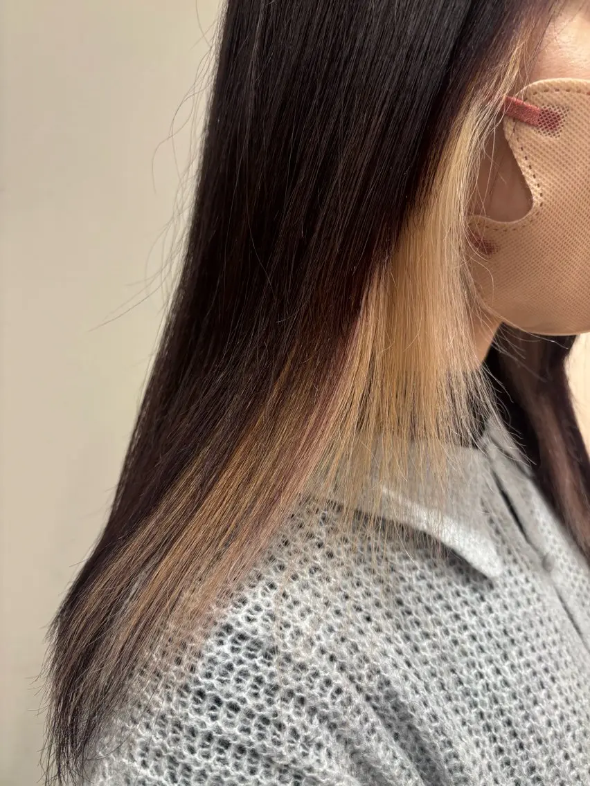 セミロング ヘアカラー カットモデル募集中 Haru🌼のヘアスタイル
