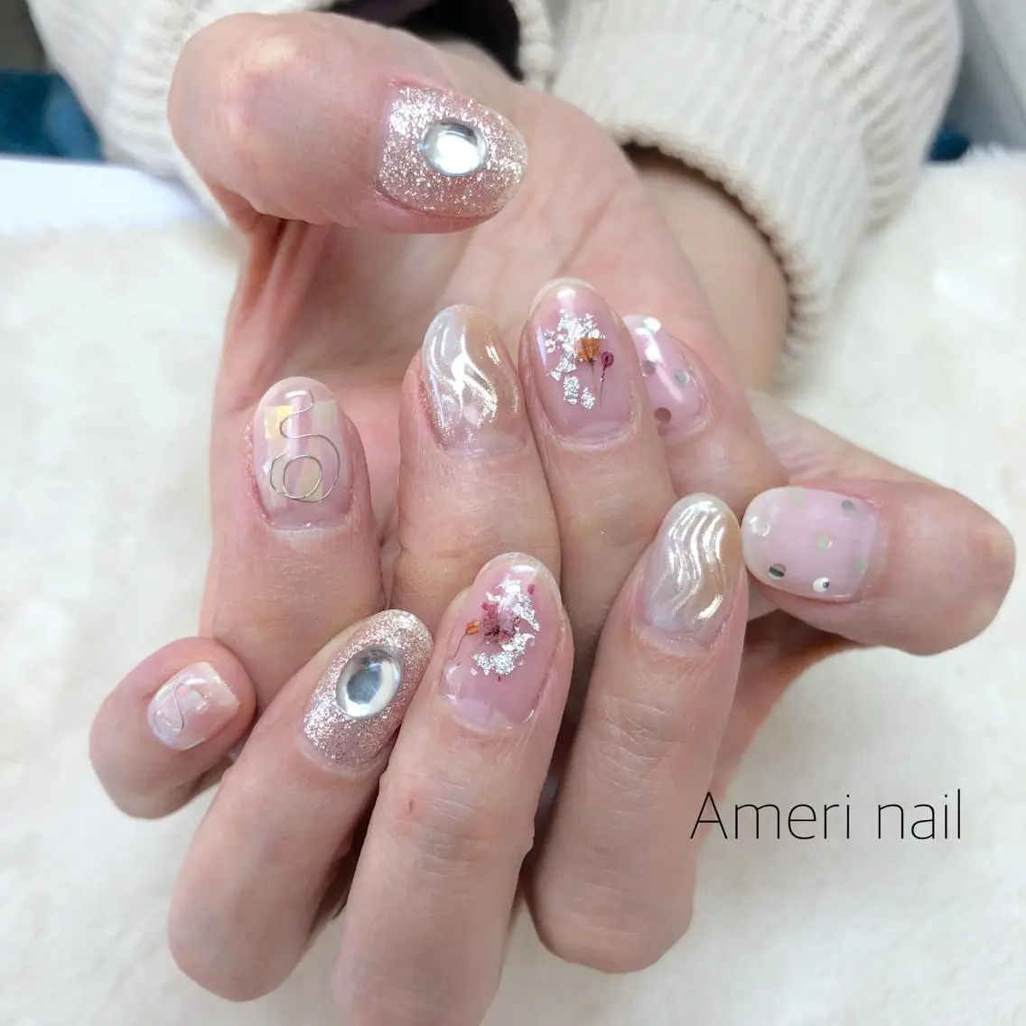 ネイル ハンドネイル Ameri nail /UKIのネイルデザイン