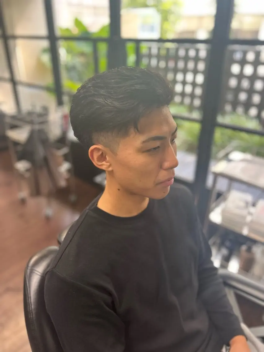 ショート くせ毛 林 蓮斗のヘアスタイル