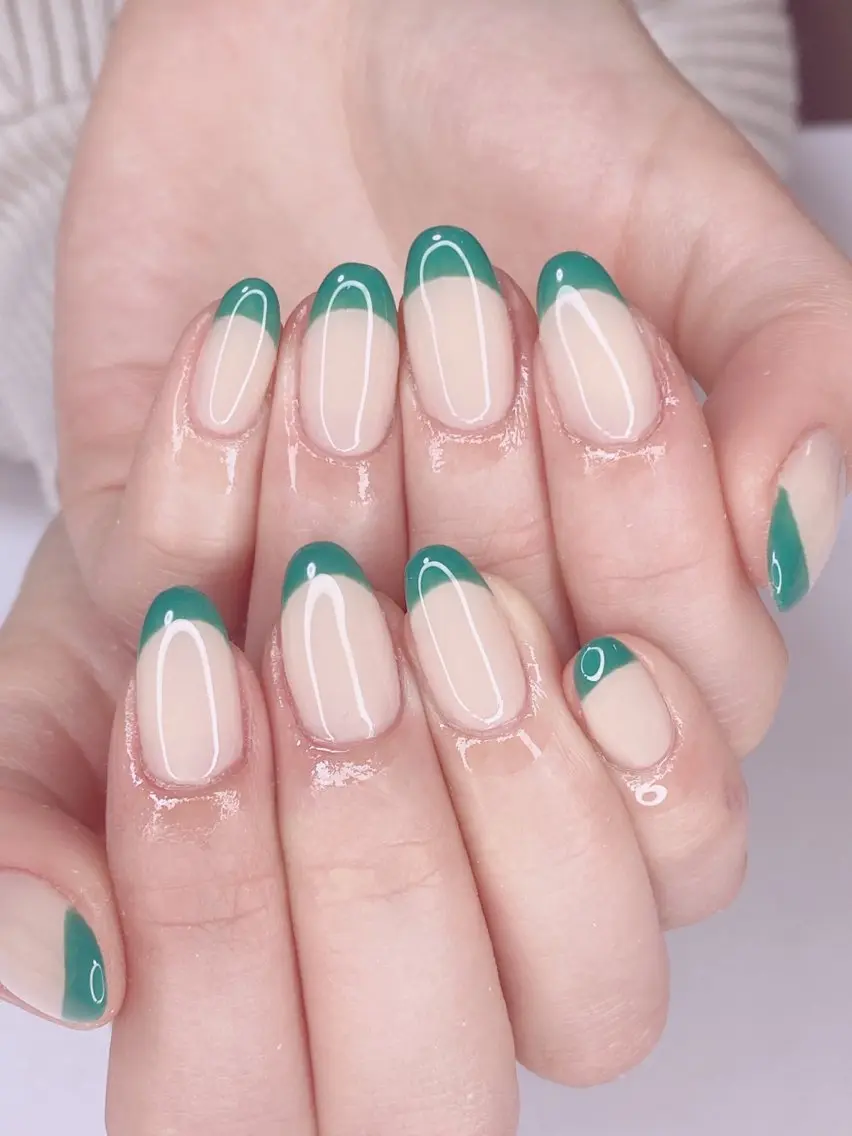 ネイル アートネイル オーロラネイル 桜ネイル クリアネイル グラデーション Nail Salon ertiのネイルデザイン