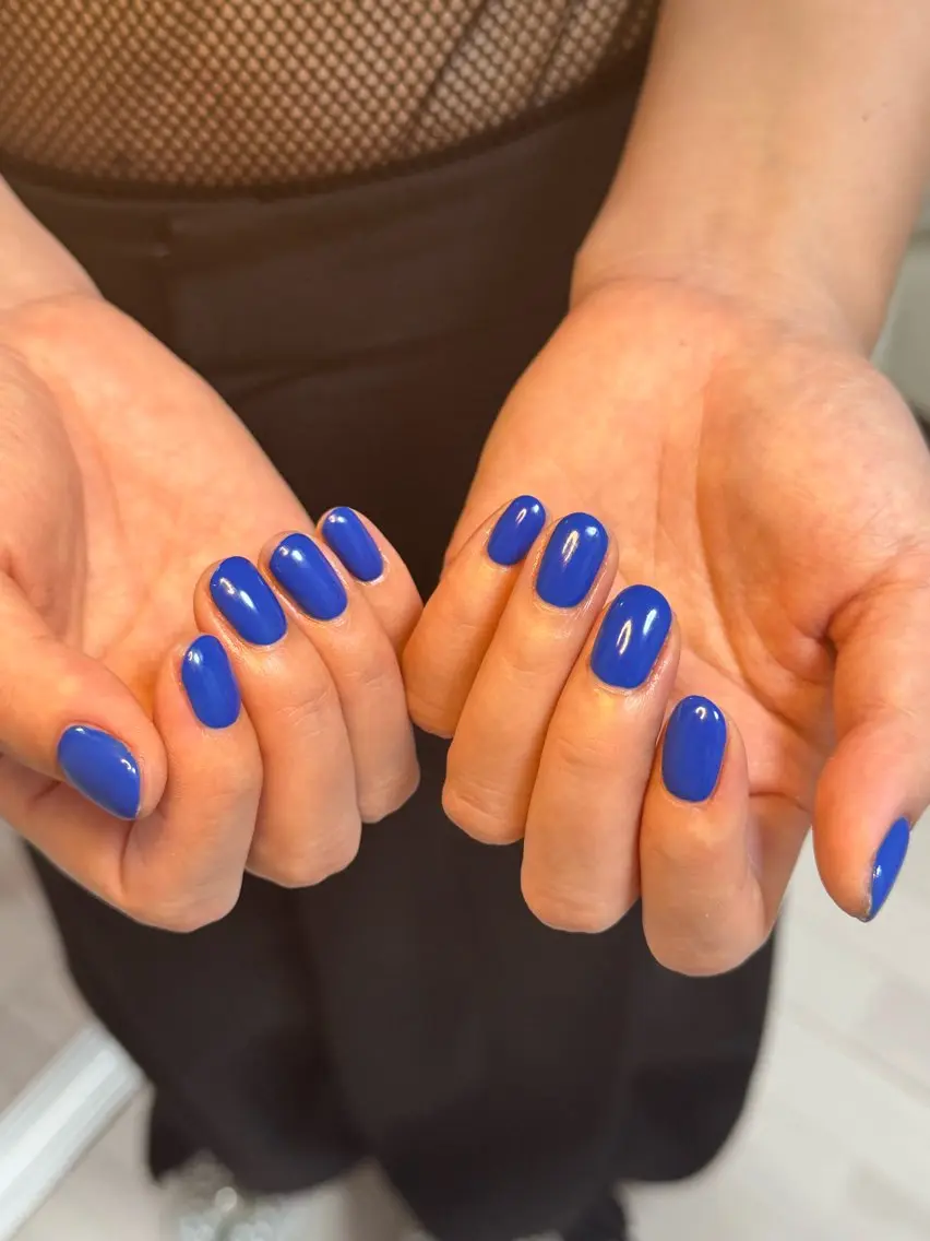 ネイル アートネイル オーロラネイル チークネイル フレンチネイル ガラスフレンチ ハンドネイル 🎀🎀YooLi Nail Salonのネイルデザイン