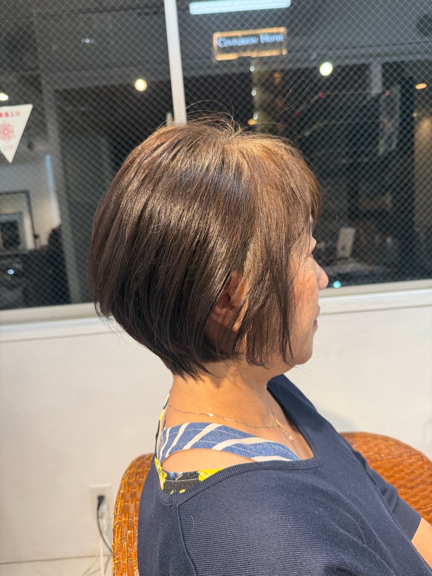 ショート たかしな けいなのヘアスタイル