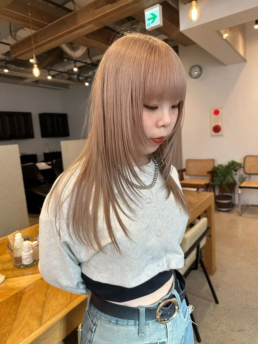 ロング ヘアカラー sae /似合せカラー🫧のヘアスタイル