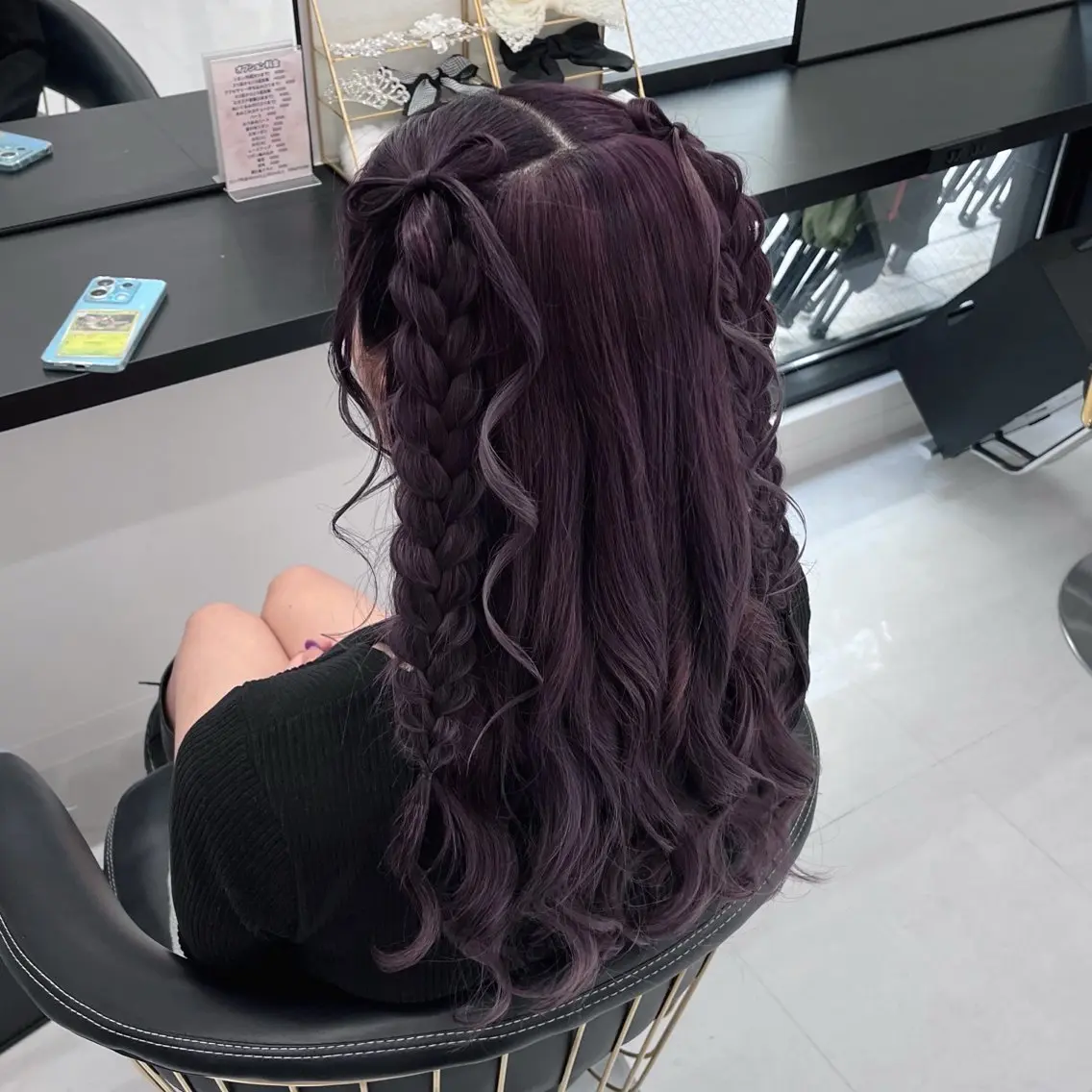 セミロング ヘアアレンジ ヘアセット MILD by 17 秋葉原 ♡みづき♡のヘアスタイル
