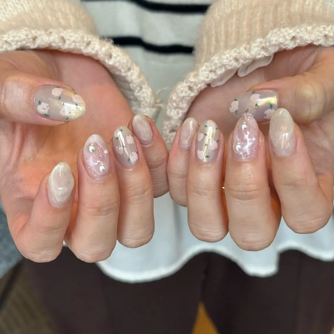 ネイル ハンドネイル scre as Etelのネイルデザイン