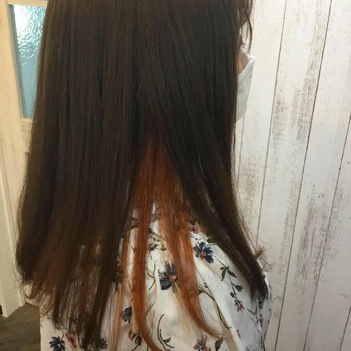 セミロング カラー embrace エンブレイスのヘアスタイル