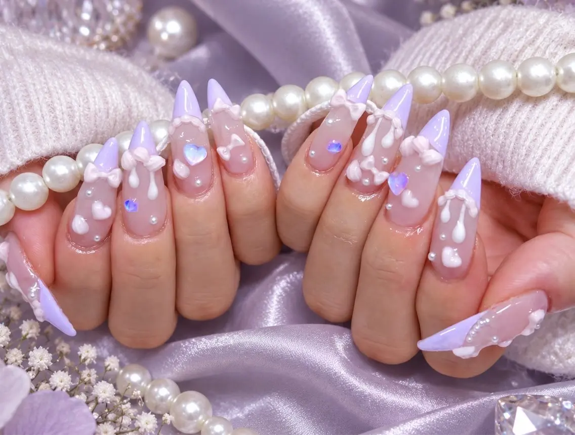 ネイル 韓国ネイル マグネットネイル 持ち込み RINA Nailのネイルデザイン