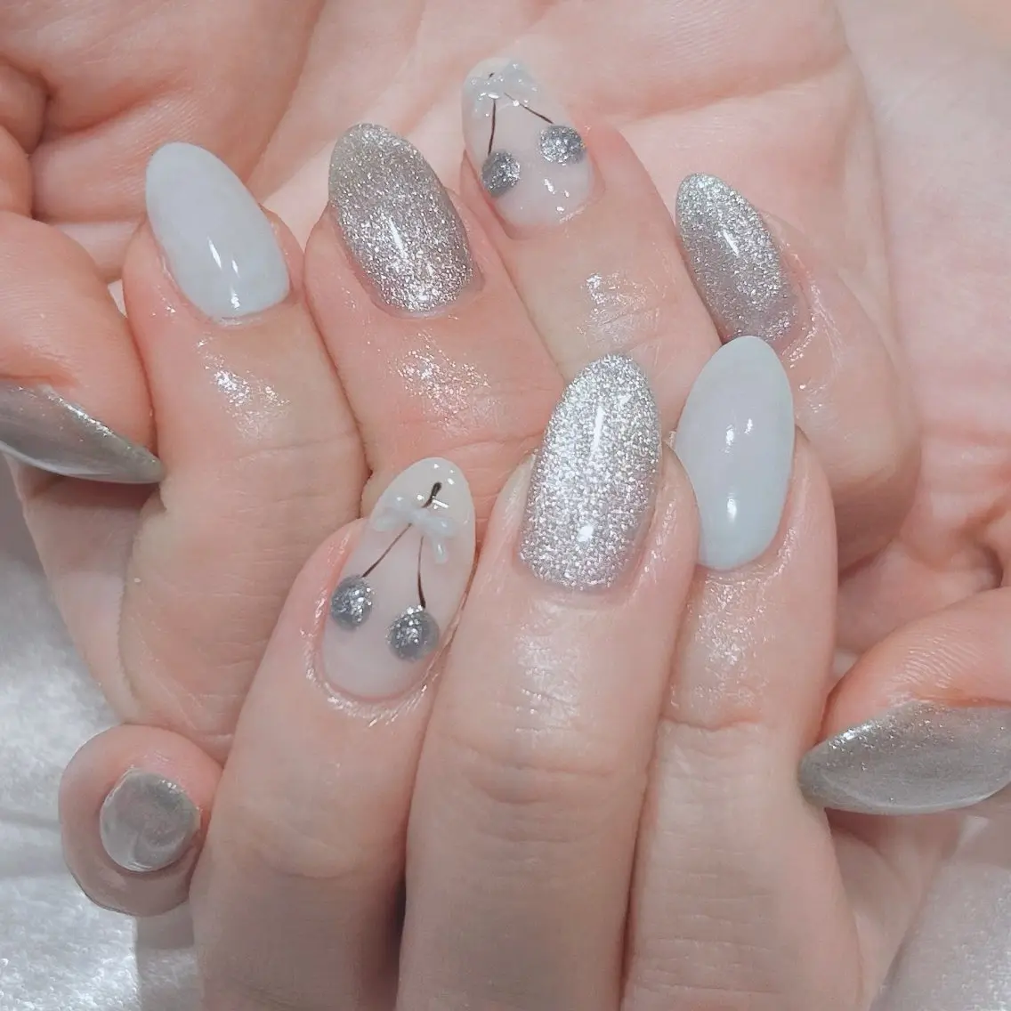 ネイル リボン Lily仙台♡ KAORIのネイルデザイン